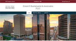 Desktop Screenshot of lawofficesphoenixaz.com